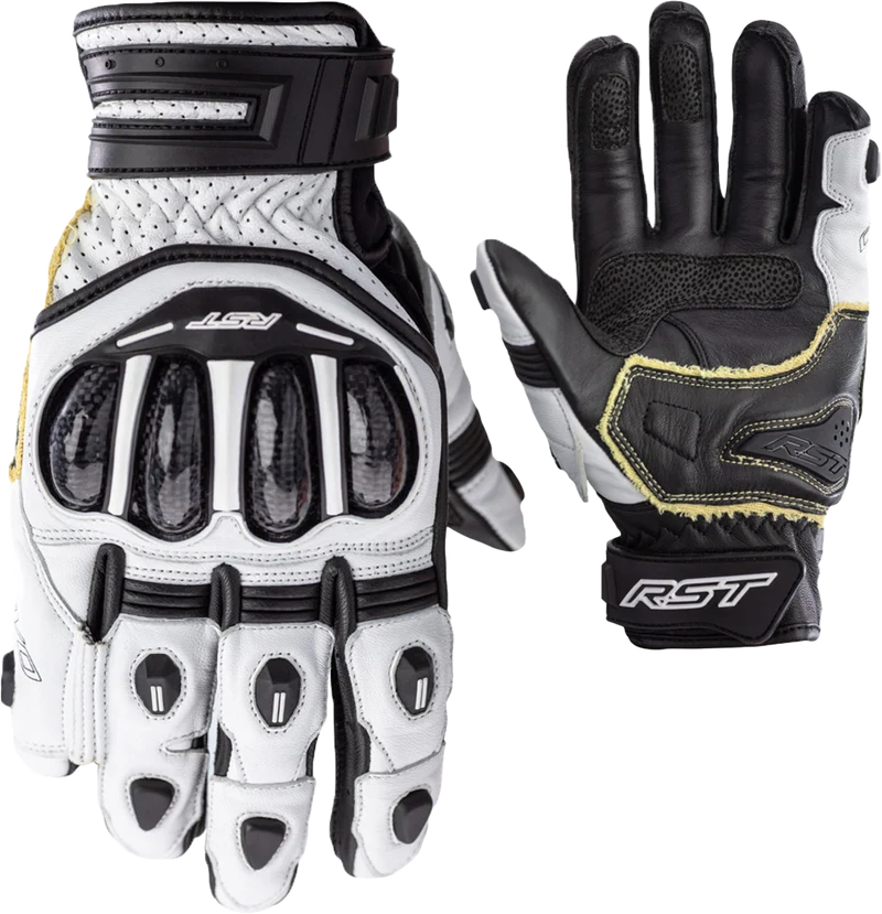 RST Tractech Evo 4 Short Ce Glove White/White/Black 2xl 556-2667112