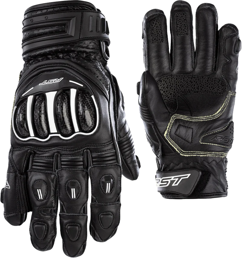 RST Tractech Evo 4 Short Ce Glove Black/Black/Black Lg 556-2667010
