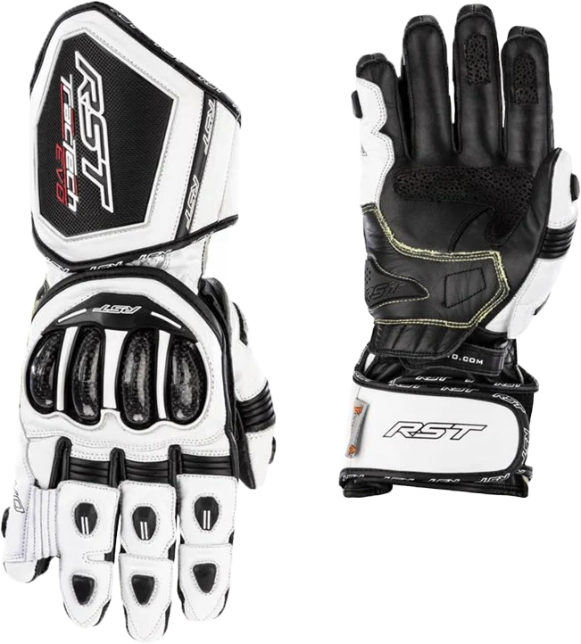 RST Tractech Evo 4 Ce Glove White/White/Black Sm 556-2666508