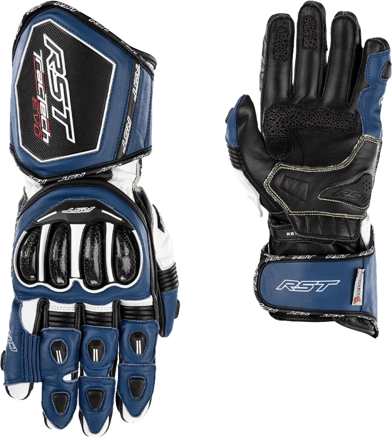 RST Tractech Evo 4 Ce Glove Blue/White/Black Sm 556-2666108