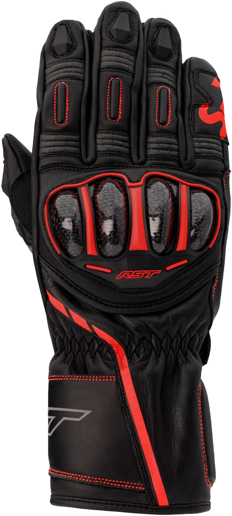 RST S1 Ce Glove Black/Grey/Red Lg 556-3033310