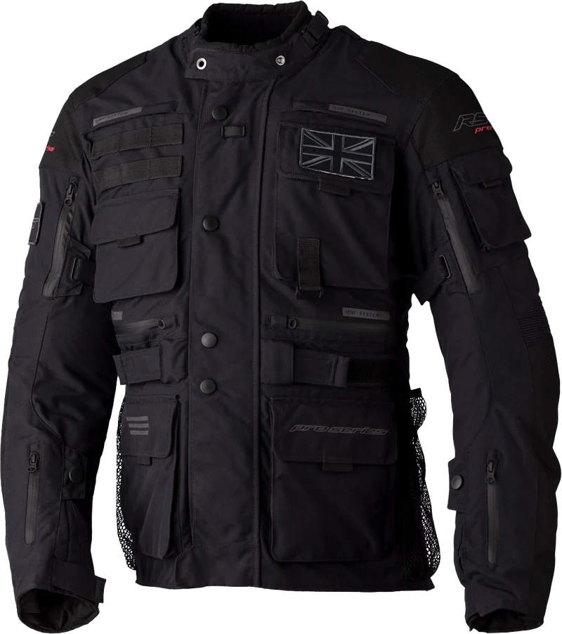 RST Pro Series Ambush Ce Jacket Black/Black Textile 4xl 556-2986052