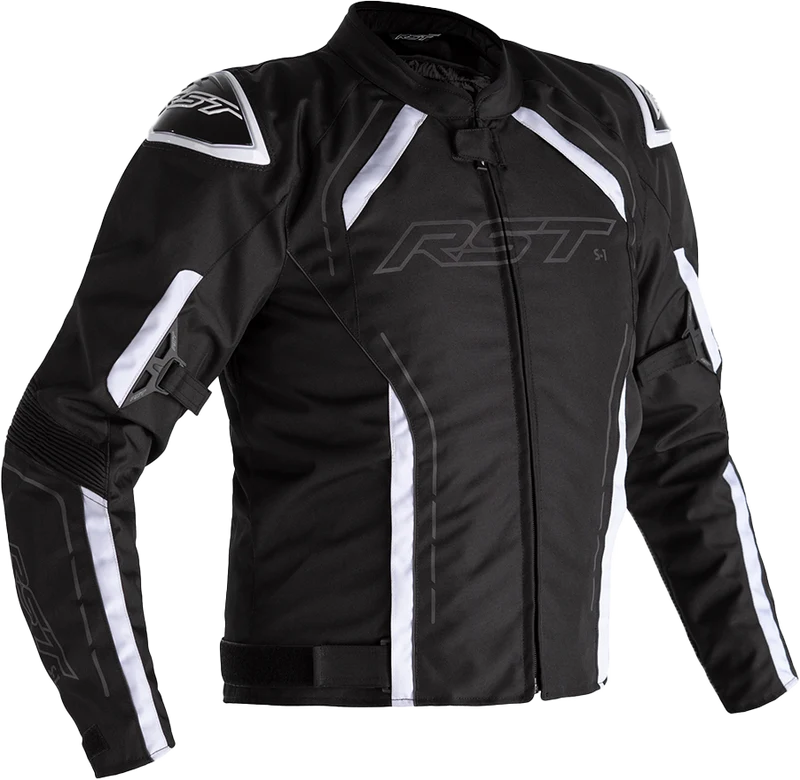RST S1 Ce Jacket Black/Black/White Textile 4xl 556-2559352
